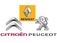 Peugeot, Citroen, Renault